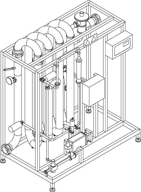 CARBOSET beer carbonation wireframe