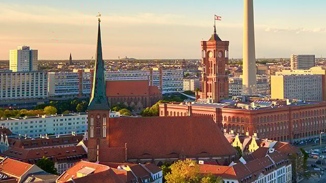 Berlin city landscape